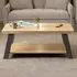 Eddie Coffee Table - Grey, Sonoma Effect