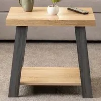 Eddie Side Table - Grey, Sonoma Effect