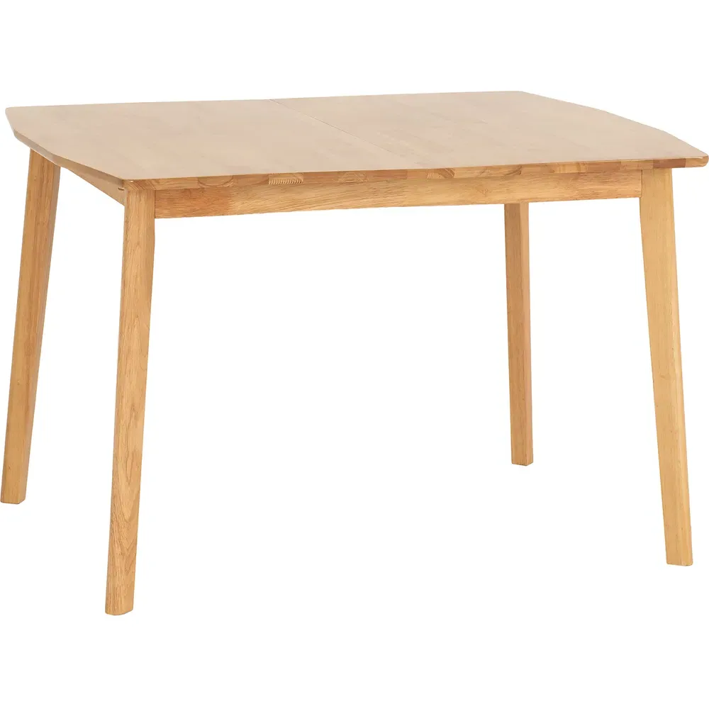 Emery 6 Seater Extending Dining Table - Natural Oak