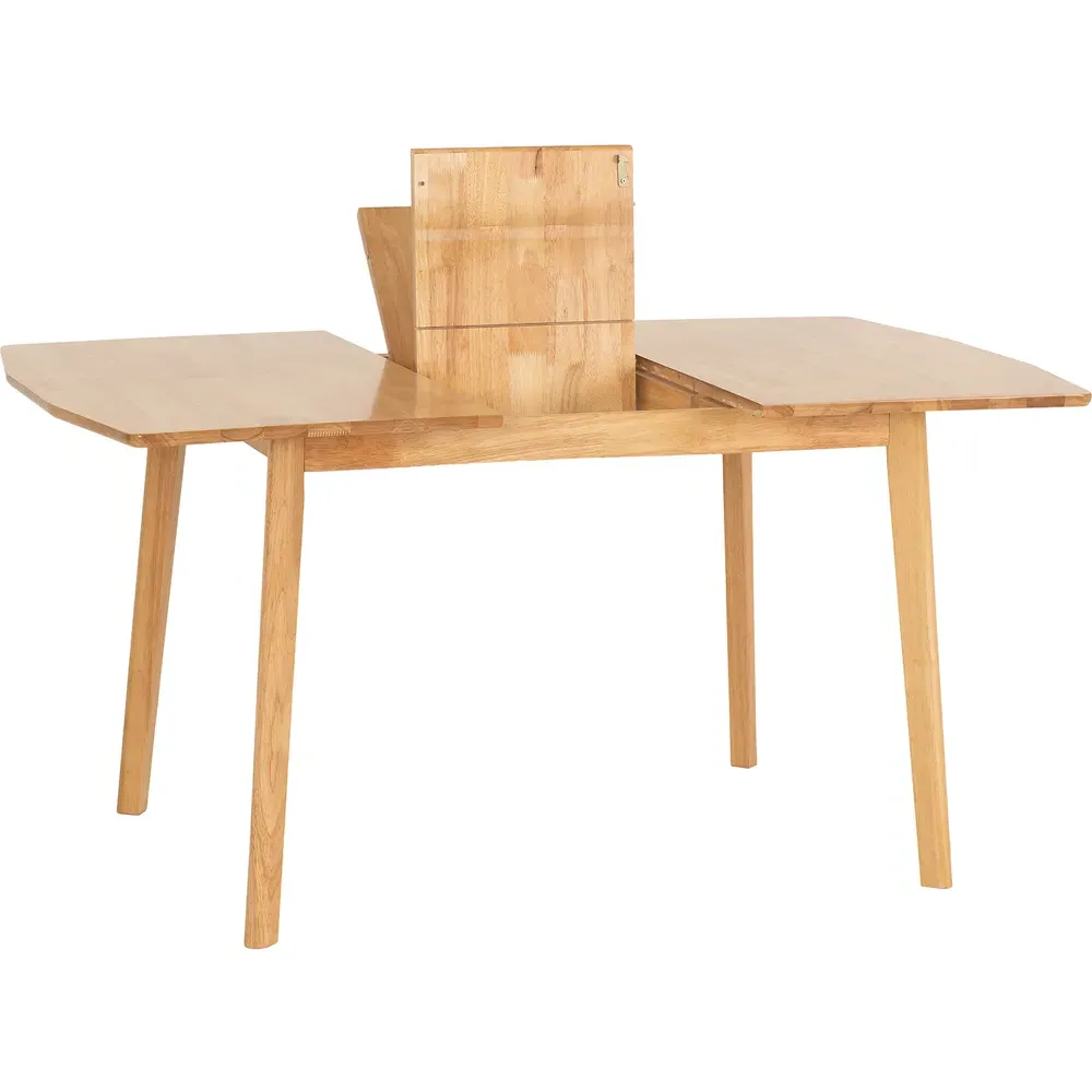 Emery 6 Seater Extending Dining Table - Natural Oak