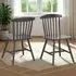Emery Set of 2 Dining Chairs - Dark Grey