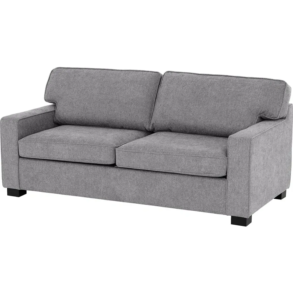 Eton 2-Seater Sofa Bed - Light Grey, Fabric