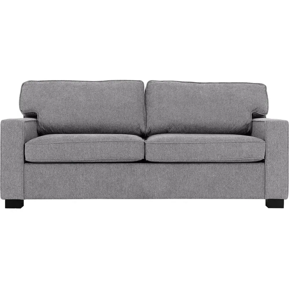 Eton 2-Seater Sofa Bed - Light Grey, Fabric