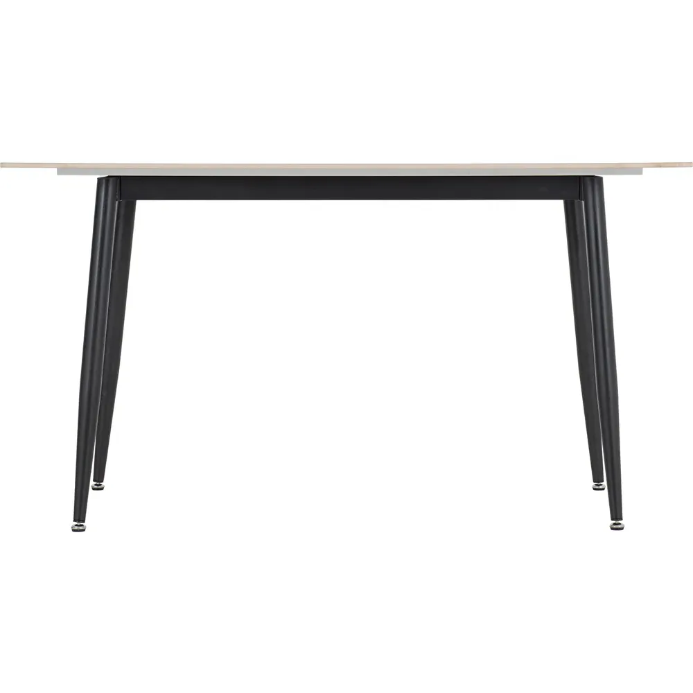 Fenton 6 Seater Dining Table - White Marble Stone