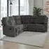Guildford 6-Seater L-Shaped Corner Sofa with Reclining - Grey