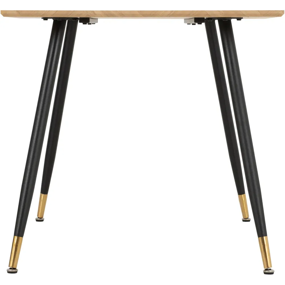 Hamilton Medium Dining Table - Brown, Oak Effect