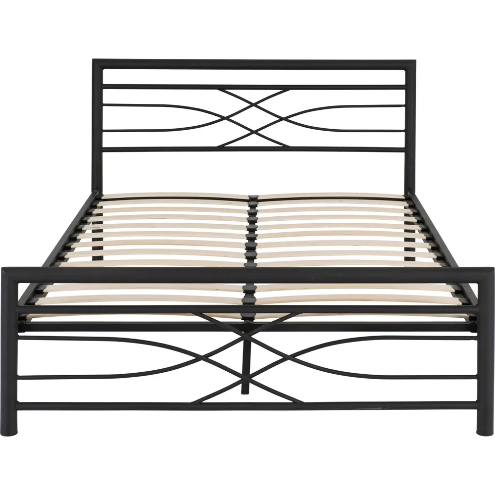 Kelly Double Bed Frame - Black
