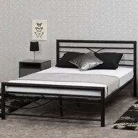 Kelly Double Bed Frame - Black