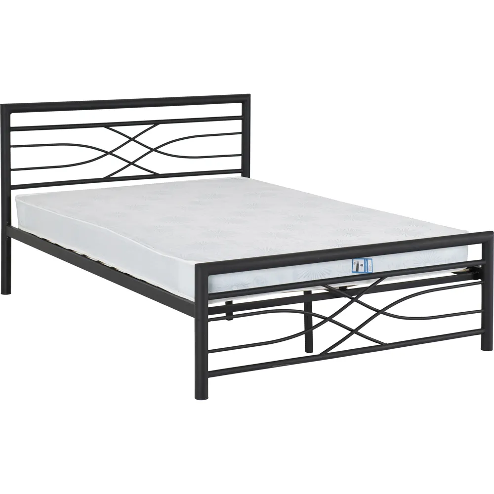 Kelly King Size Bed Frame - Black
