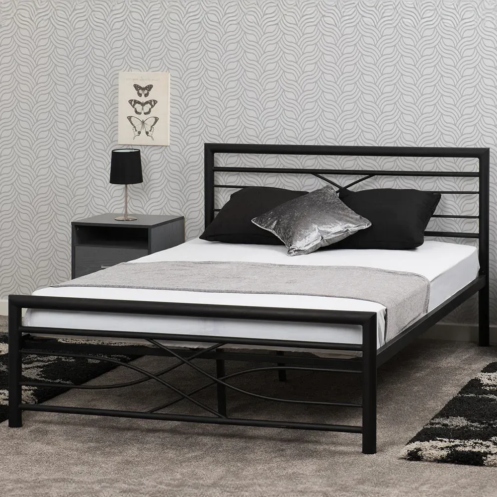 Kelly King Size Bed Frame - Black