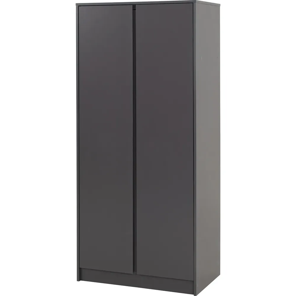 Malvern 2 Door Wardrobe - Grey