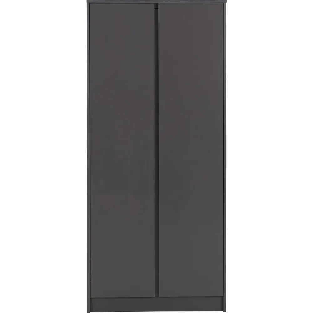 Malvern 2 Door Wardrobe - Grey