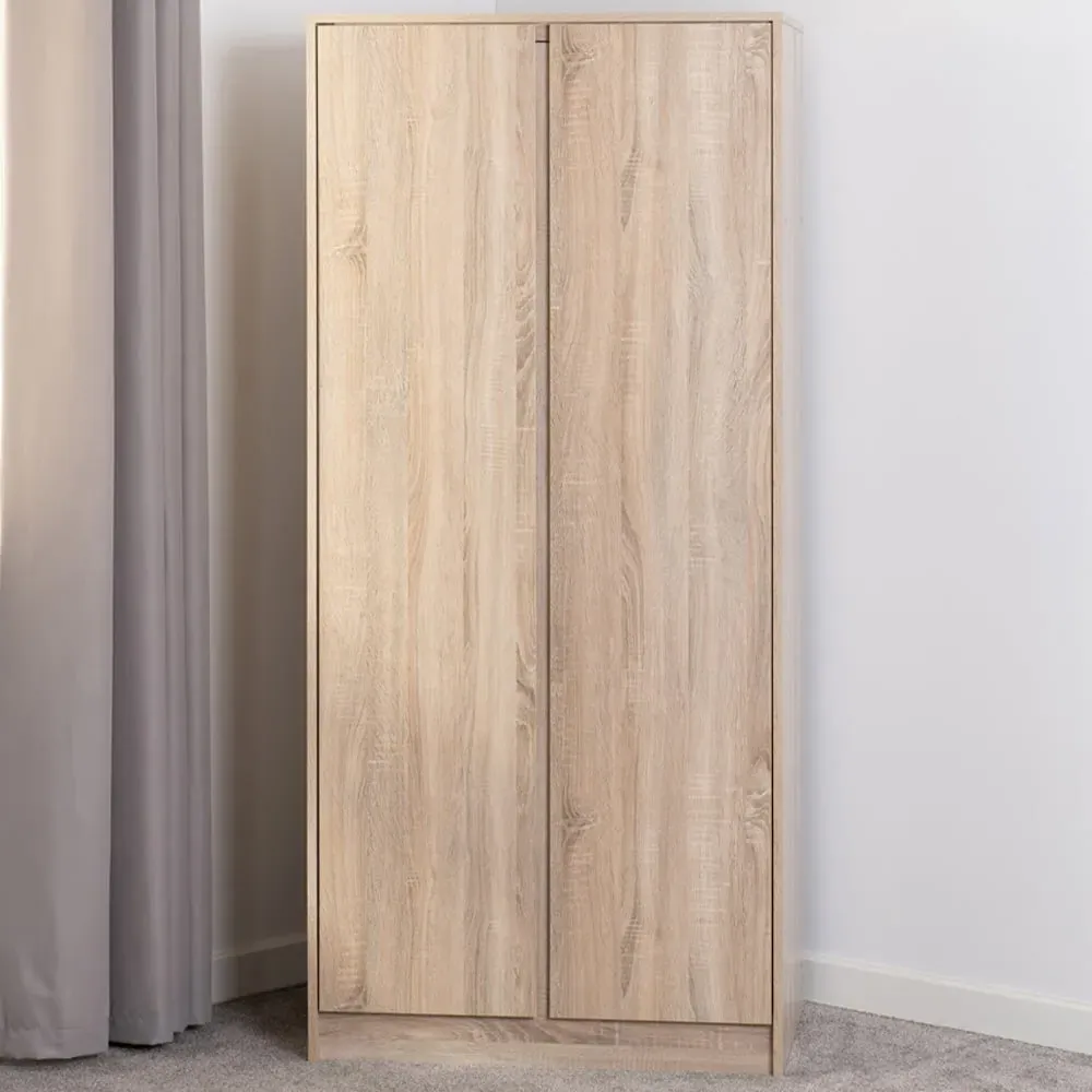 Malvern 2 Door Wardrobe - Sonoma Oak