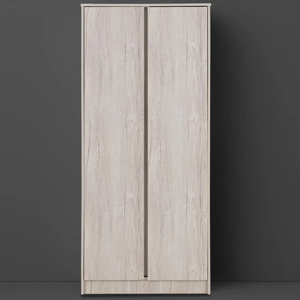 Malvern 2 Door Wardrobe - Urban Snow