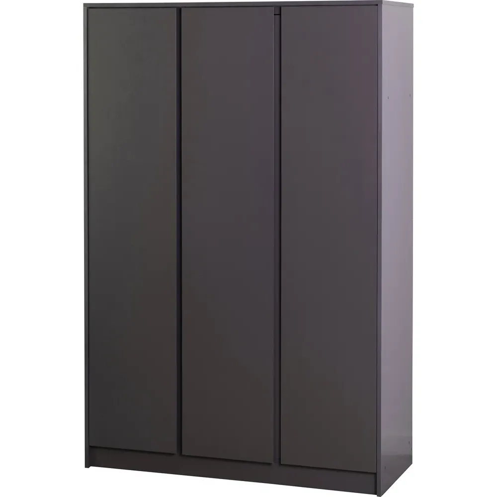 Malvern 3 Door Wardrobe - Grey