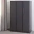 Malvern 3 Door Wardrobe - Grey