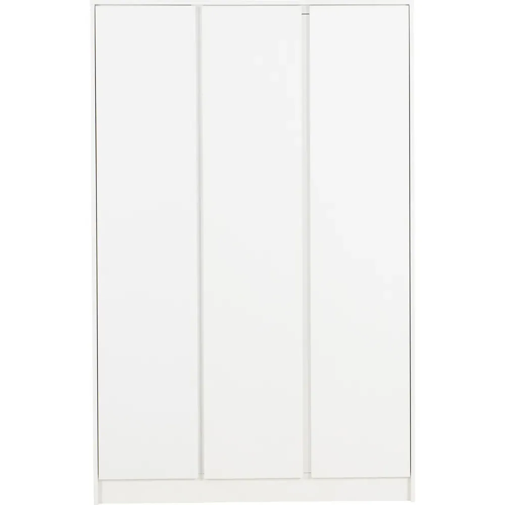 Malvern 3 Door Wardrobe - White