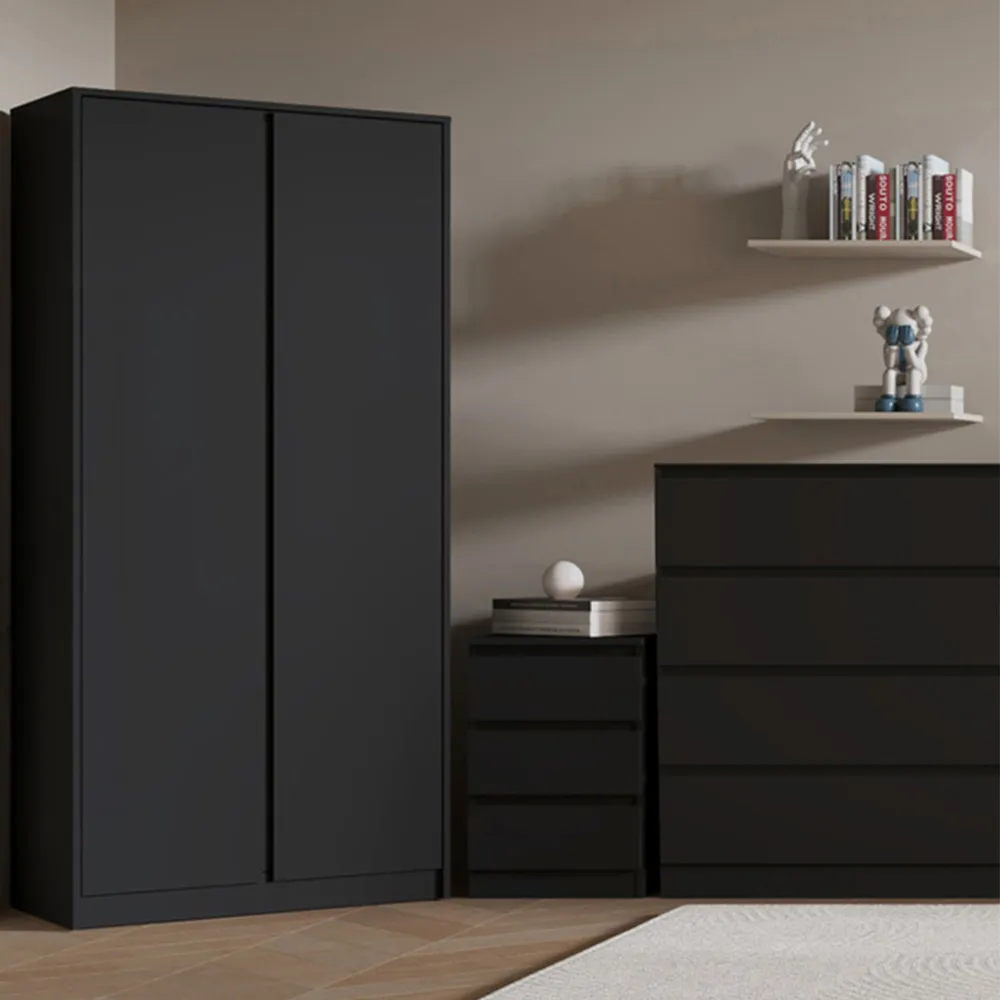Malvern 3-Piece Bedroom Furniture Set - Black