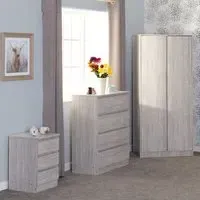 Malvern 3-Piece Bedroom Furniture Set - White
