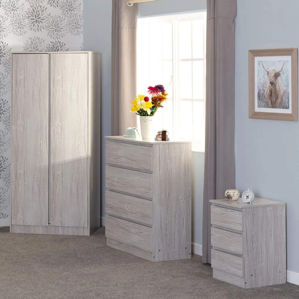 Malvern 3-Piece Bedroom Furniture Set - White
