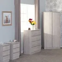 Malvern 4 Piece Bedroom Furniture Set - White