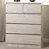 Malvern 5 Drawer Chest of Drawers - White