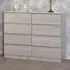 Malvern 8 Drawer Chest of Drawers - White
