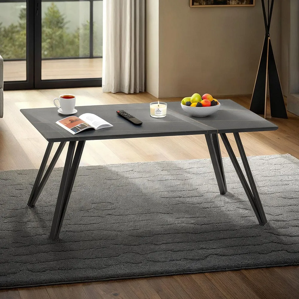 Marlow Coffee Table - Black Marble Effect image