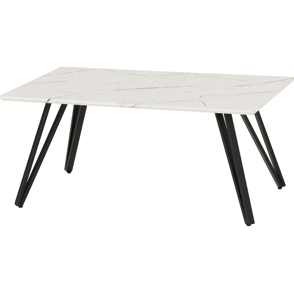Marlow Coffee Table - White Marble Effect