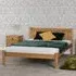 Maya Double Bed Frame - Brown, Pine