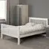 Monaco Double Bed Frame - White