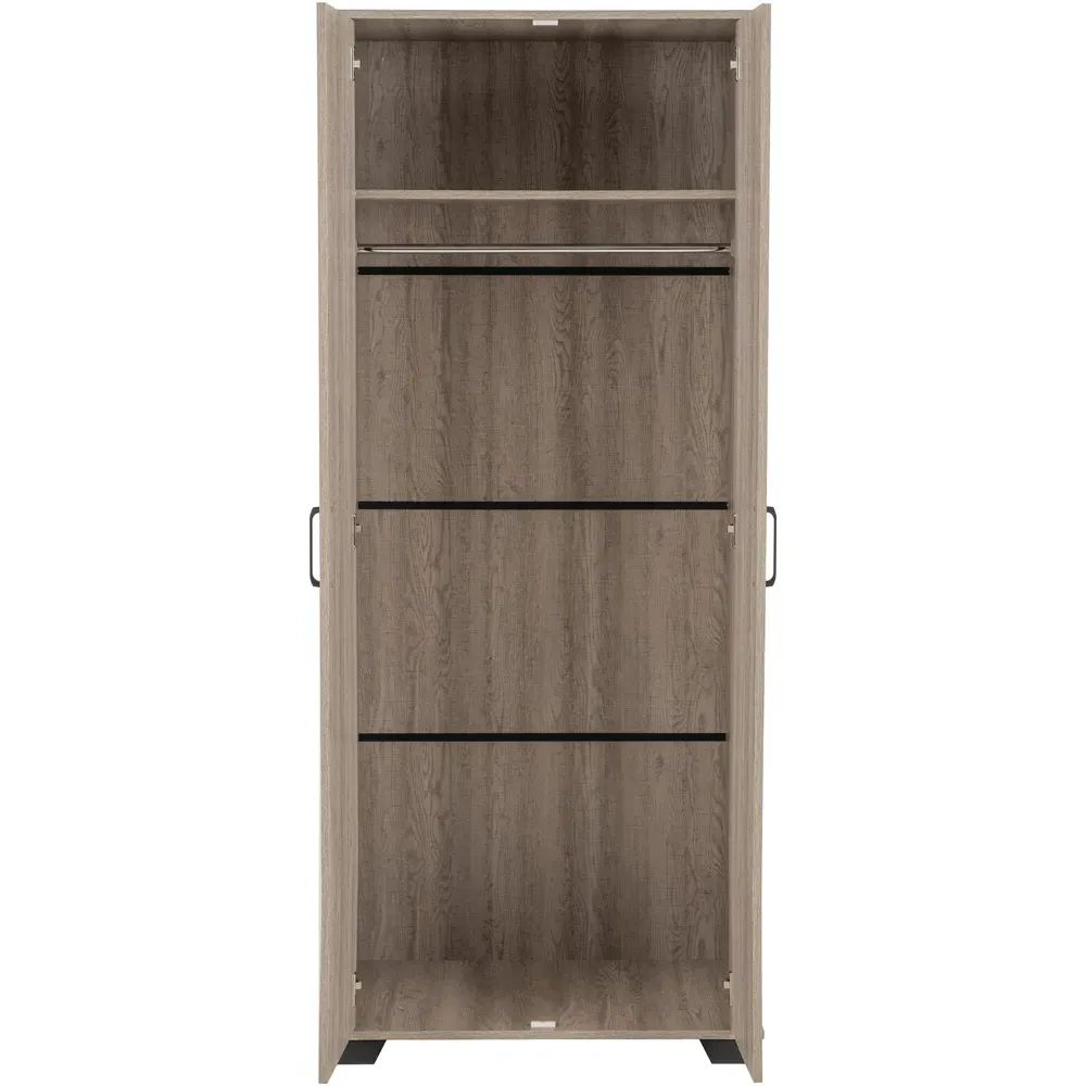 Oliver 2 Door Wardrobe - Light Oak