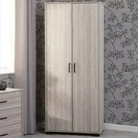 Oliver 2 Door Wardrobe - Light Oak