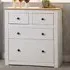 Panama 4 Drawer Chest of Drawers - White, Pine