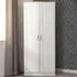 Portland 2 Door Wardrobe - White, Oak