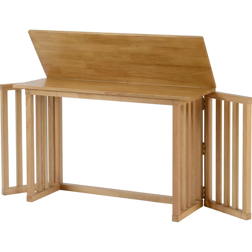 Richmond 4 Seater Foldaway Dining Table - Brown, Oak