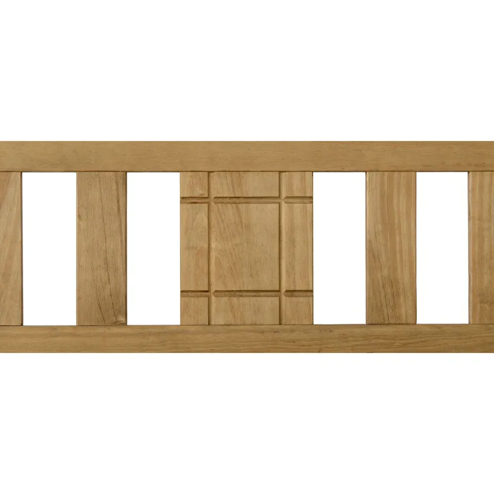 Rio Double Bed Frame - Brown, Pine