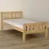 Rio Single Bed Frame - Brown, Pine