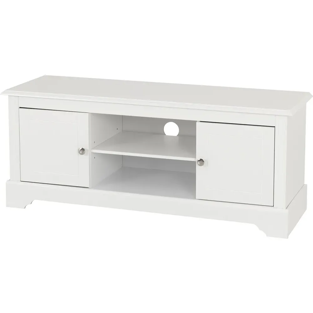 Stratford 2 Door TV Unit - White
