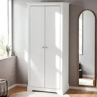 Stratford 2 Door Wardrobe - White