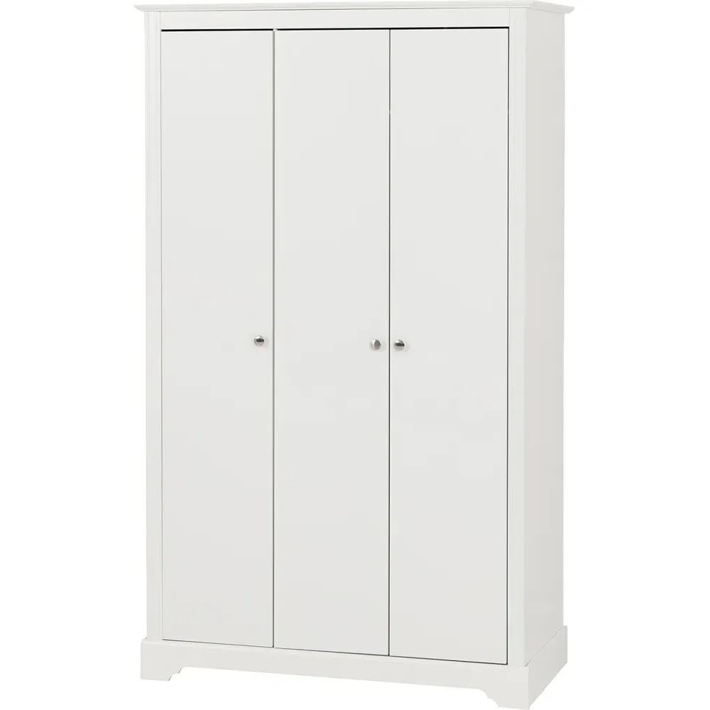 Stratford 3 Door Wardrobe - White