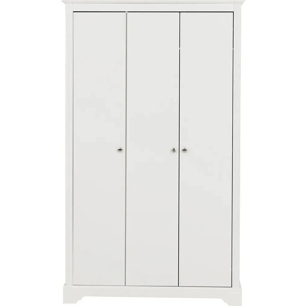 Stratford 3 Door Wardrobe - White