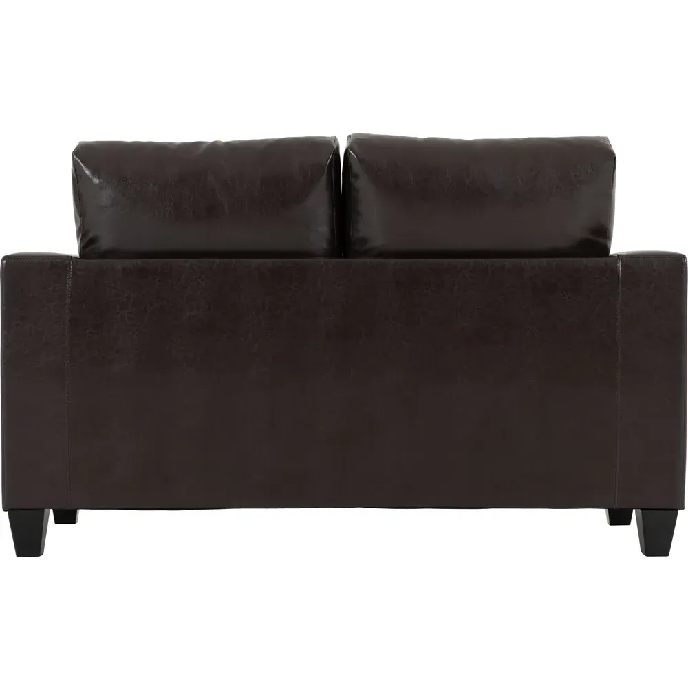 Tempo 2-Seater Sofa - Brown, PU