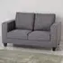 Tempo 2-Seater Sofa - Grey, PU