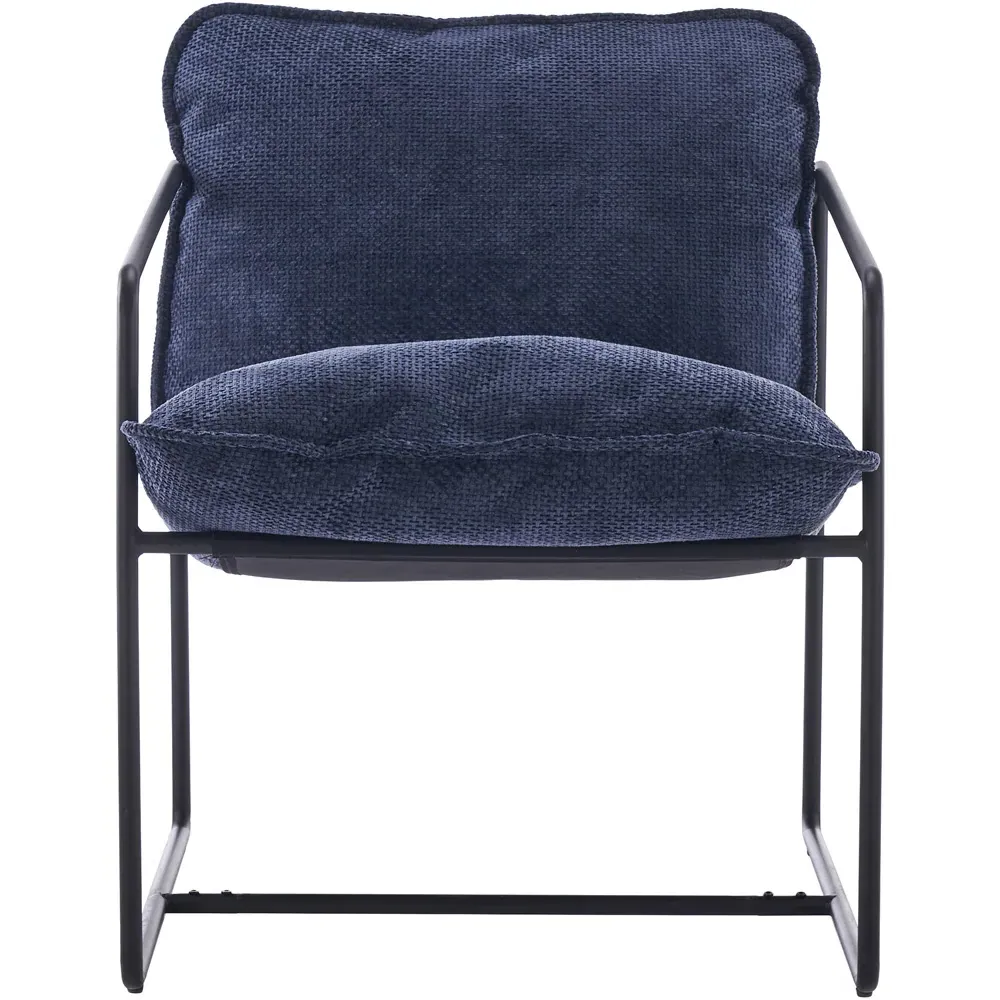 Tivoli Accent Chair - Blue, Fabric