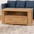Tortilla Single Drawer TV Unit - Brown, Pine