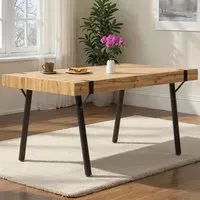 Treviso Dining Table - Brown, Oak Effect