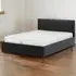 Waverley Double Storage Ottoman Bed Frame - Black