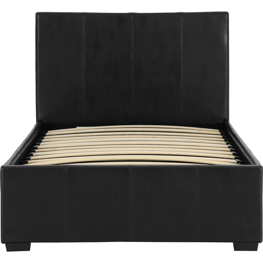 Waverley Single Storage Ottoman Bed Frame - Black