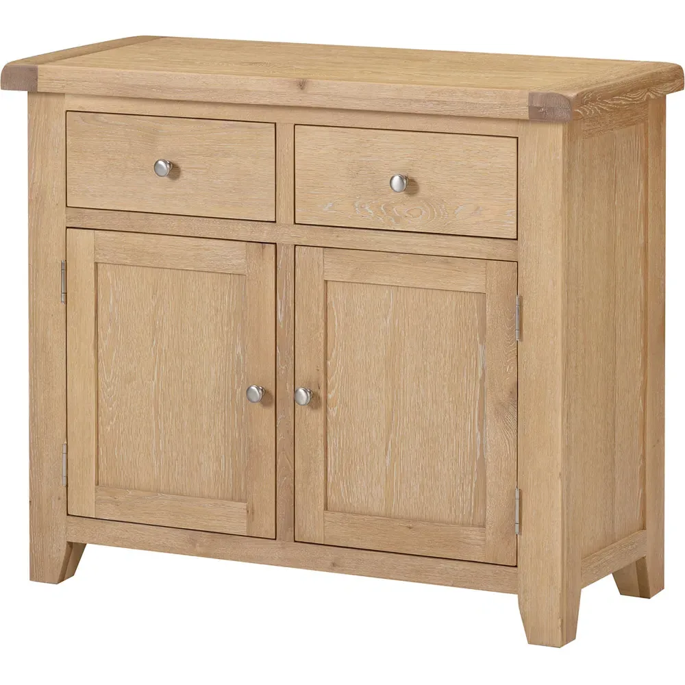 Windsor 2 Door 2 Drawer Sideboard - Natural Oak